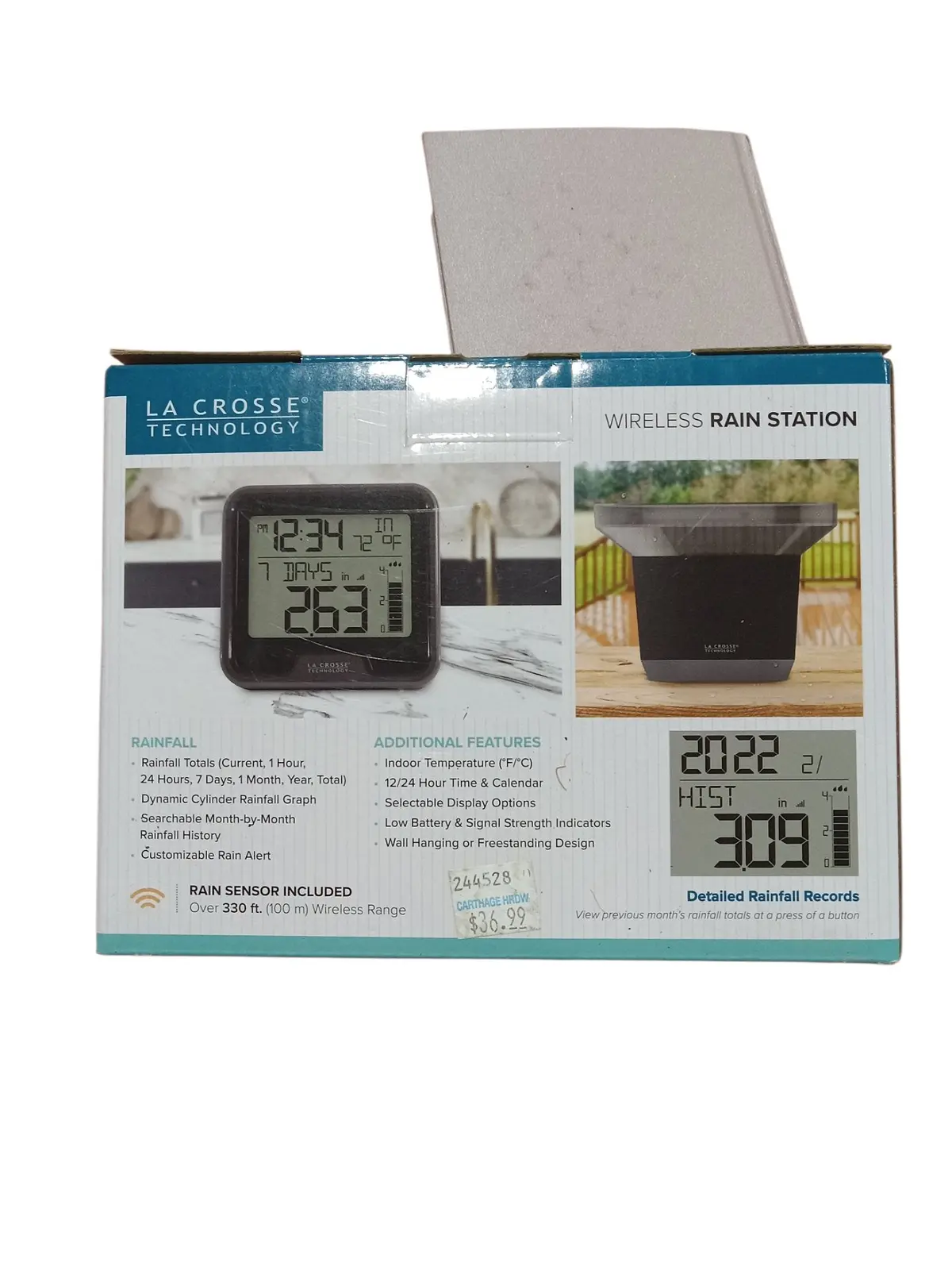 La Crosse Technology, Wireless Rain Station 1