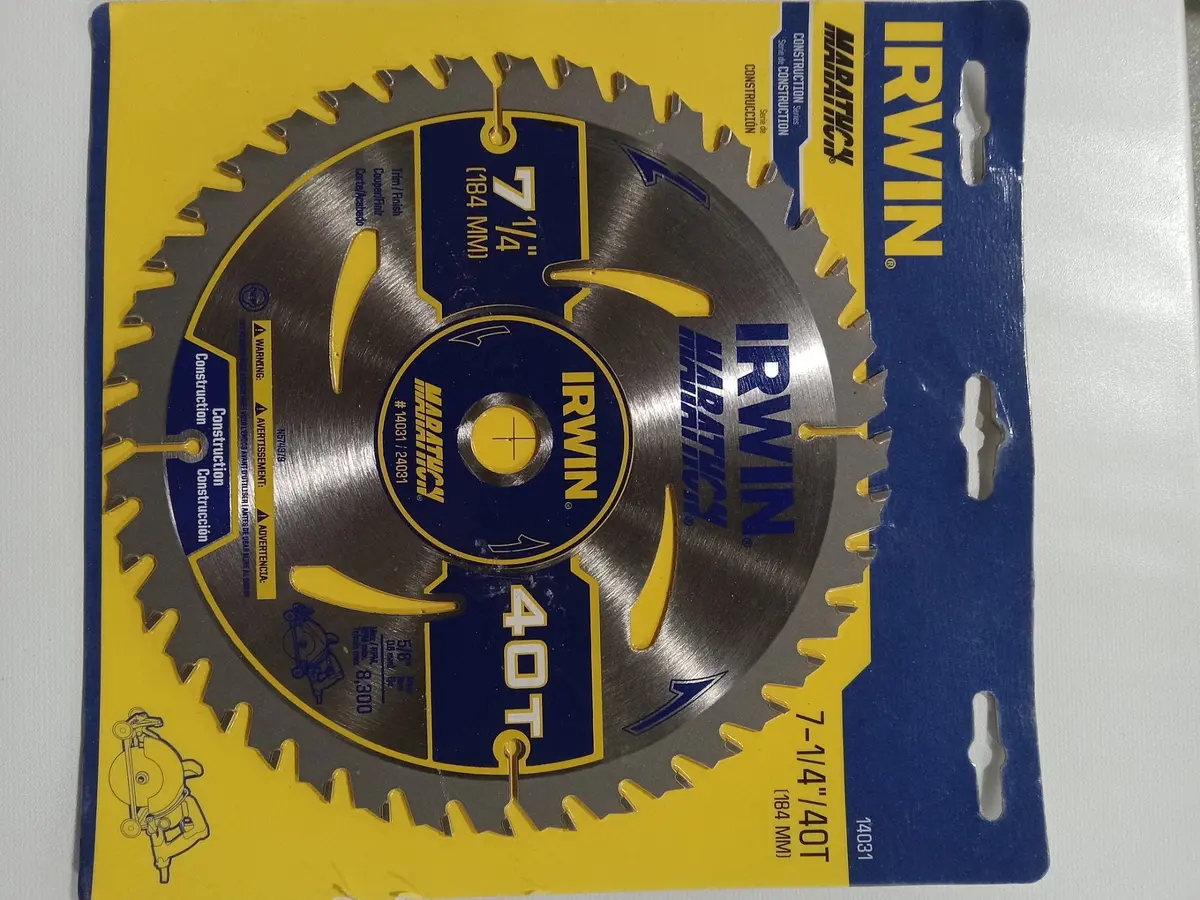 Irwin Hanson Hanson 7-1/4  X 40T Trim/Finish Arbor 1