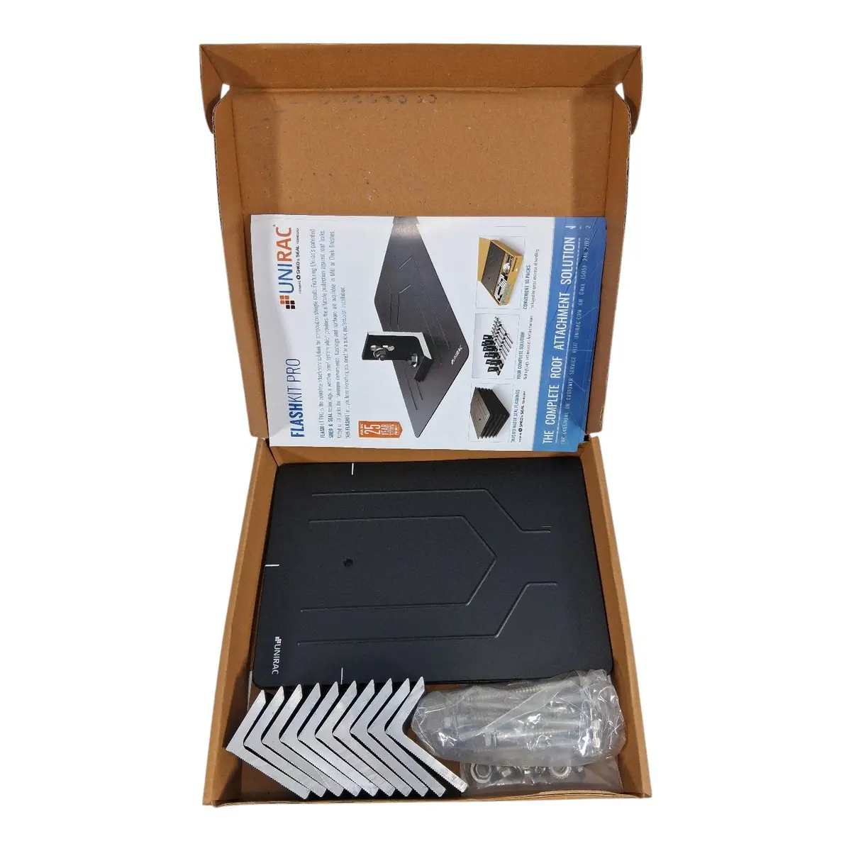 Unirac Flashkit Pro — Part 004055D (Dark Finish) 1