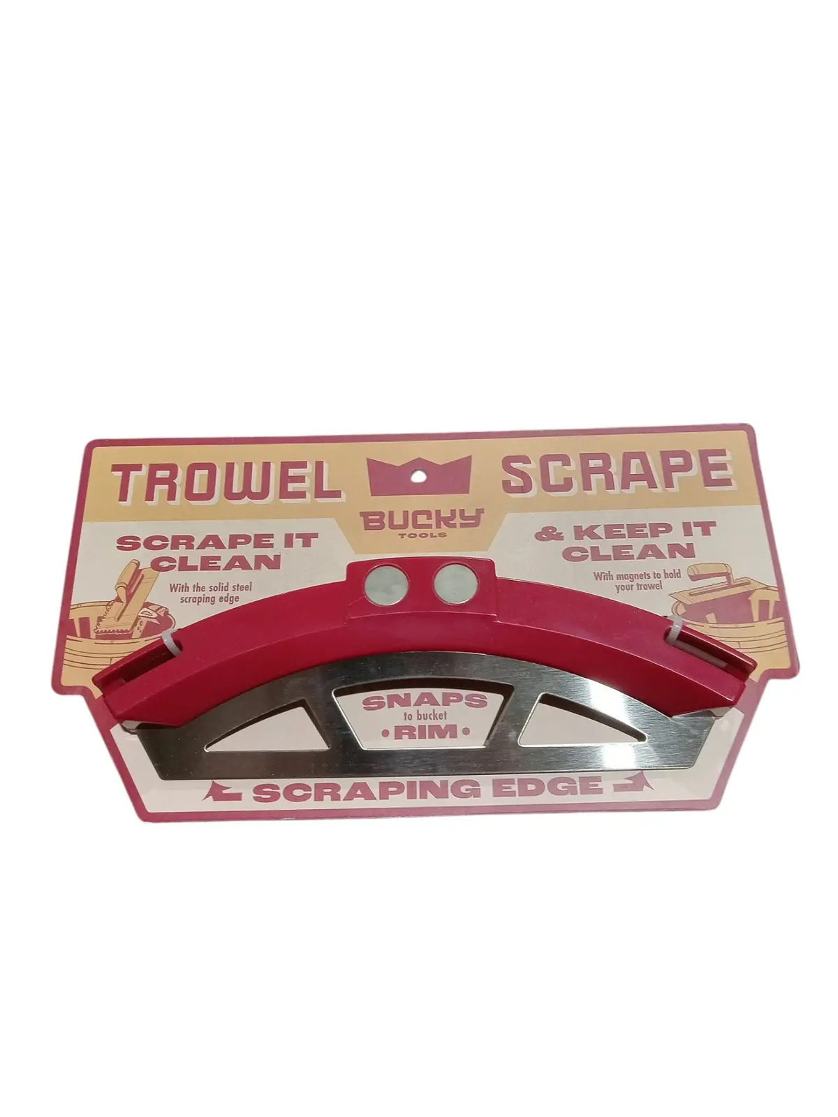 Bucky Tools, Trowel Scrape 1