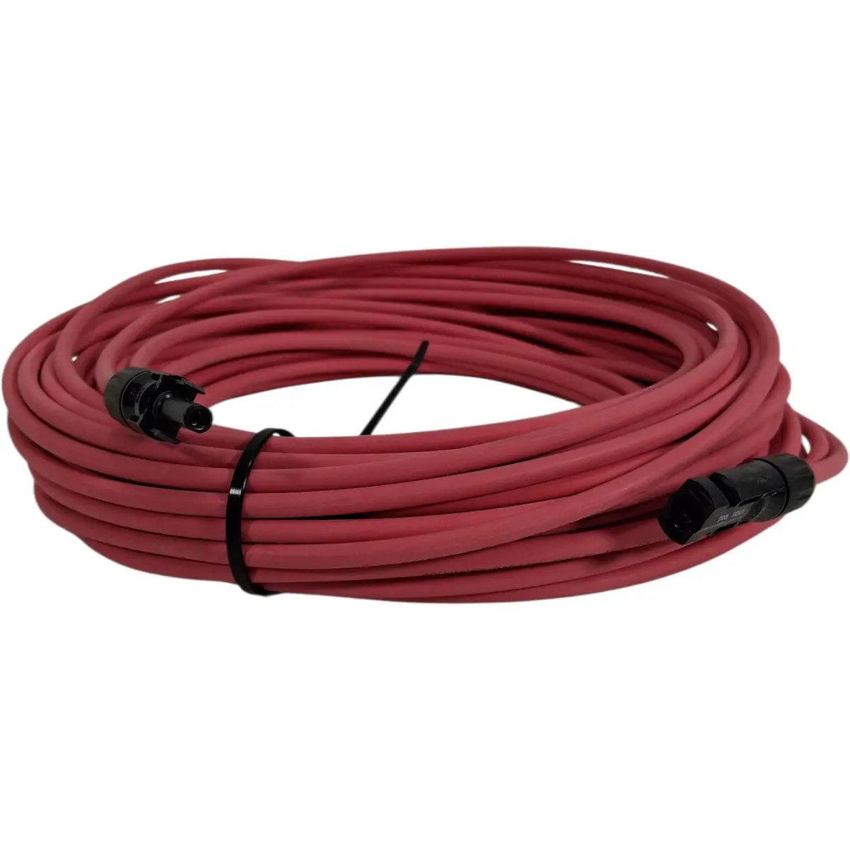 Pacific Coast Wire & Cable — Pcwcred100mc4mf — 100 Ft Red Mc4 Solar Pv Connection Cable 1