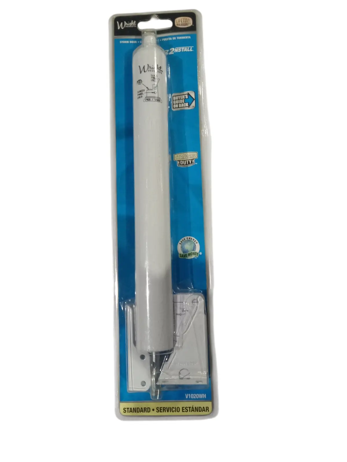 Hampton Products-Wright Hampton Products International V1020wh White Pneumatic Door Closers 1