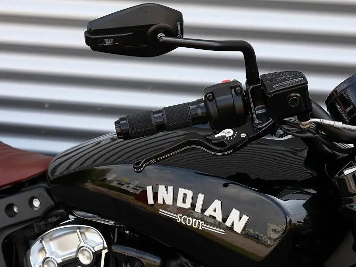 Wunderkind Custom Adjustable Brake And Clutch Levers - 2024+ Indian Scout Bobber 1250 3