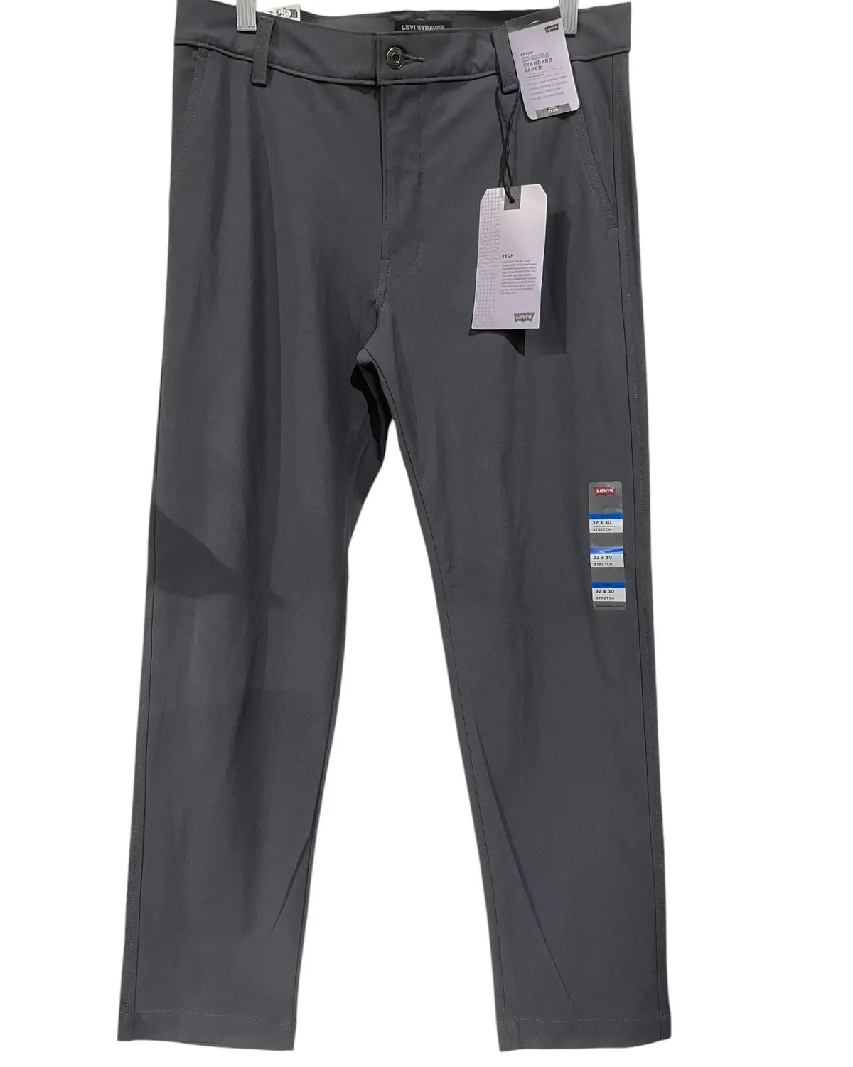 Levi's, Men's, Xx, Standard, Tapered Fit, Flex Tech, Chino Pants, 32X30, Grey 1