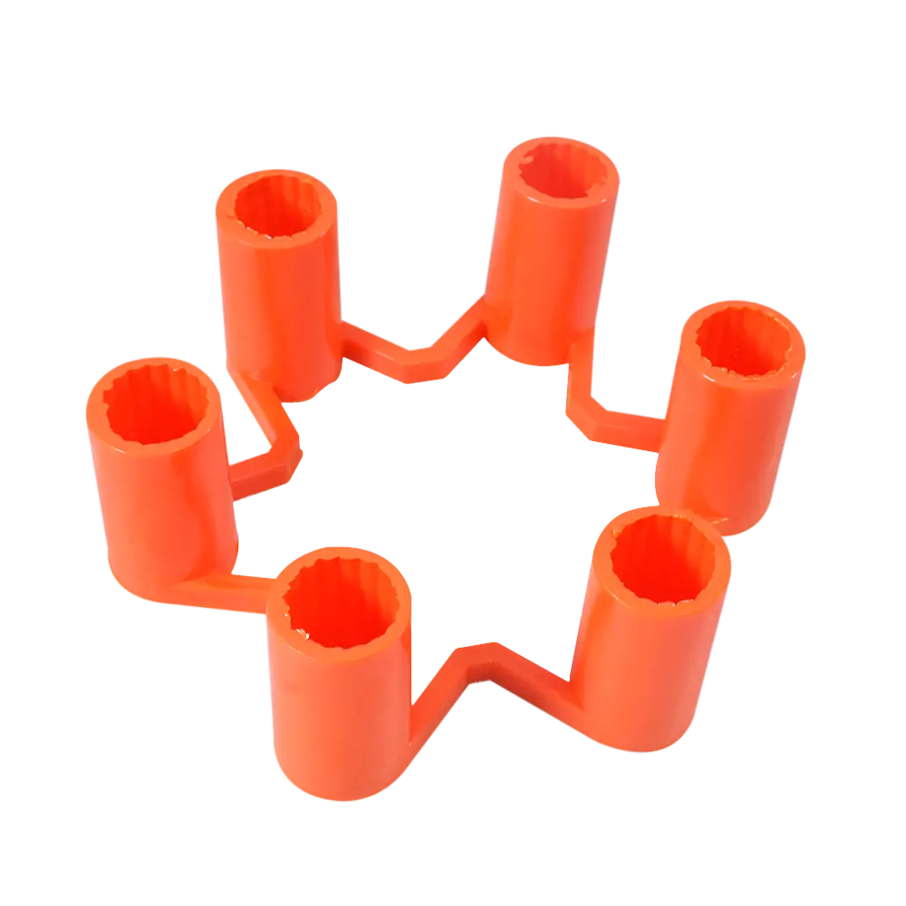 Seguro Para Tuerca 21 Mm 6 Pernos Poliuretano Cowram 1