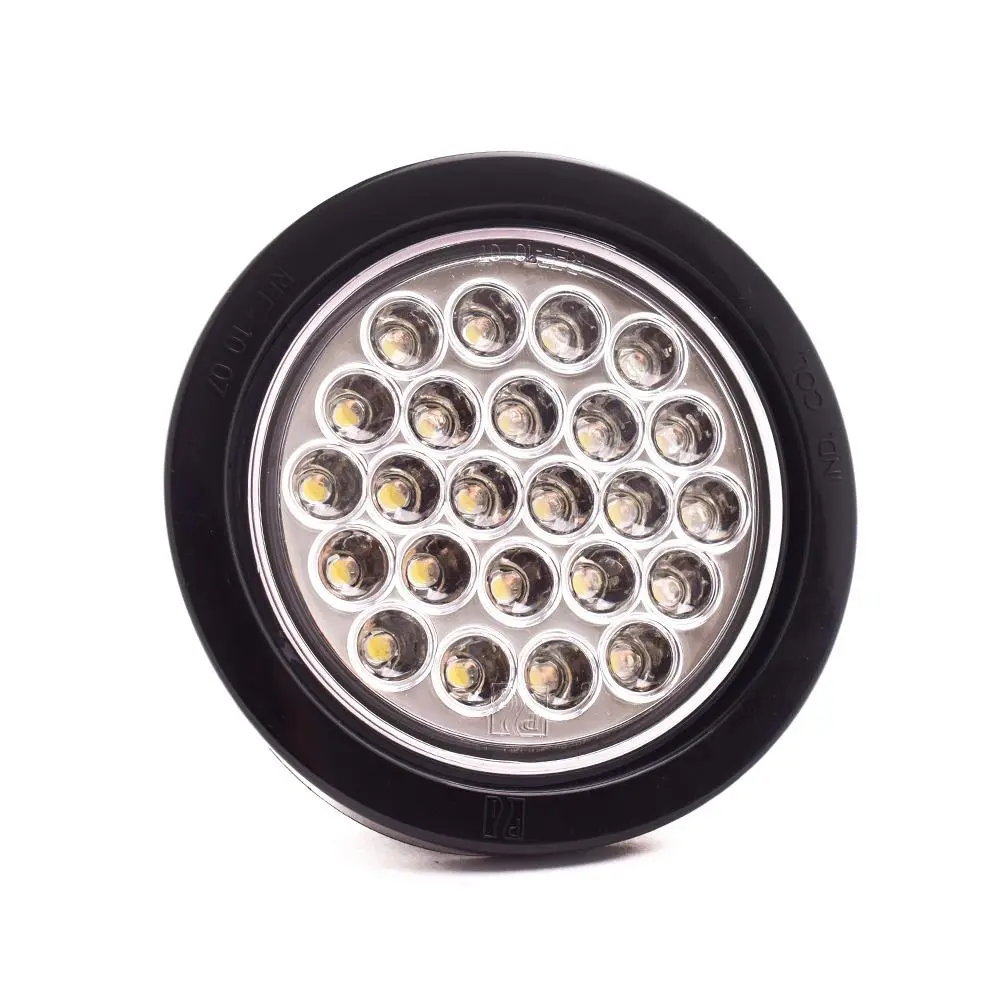 Faro Posterior 4" 24 Led Aro Jebe 12V 24V Blanco 1007E 1