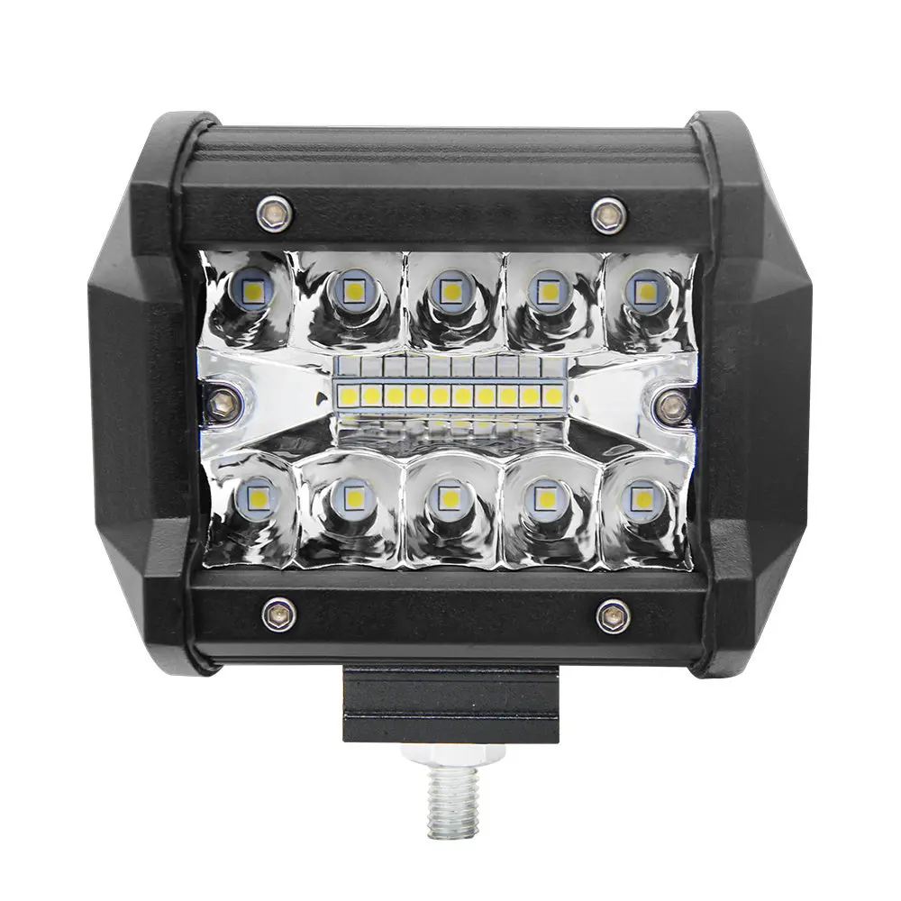 Faro Neblinero De Trabajo, Barra Luz 20 Led 12-36V 1