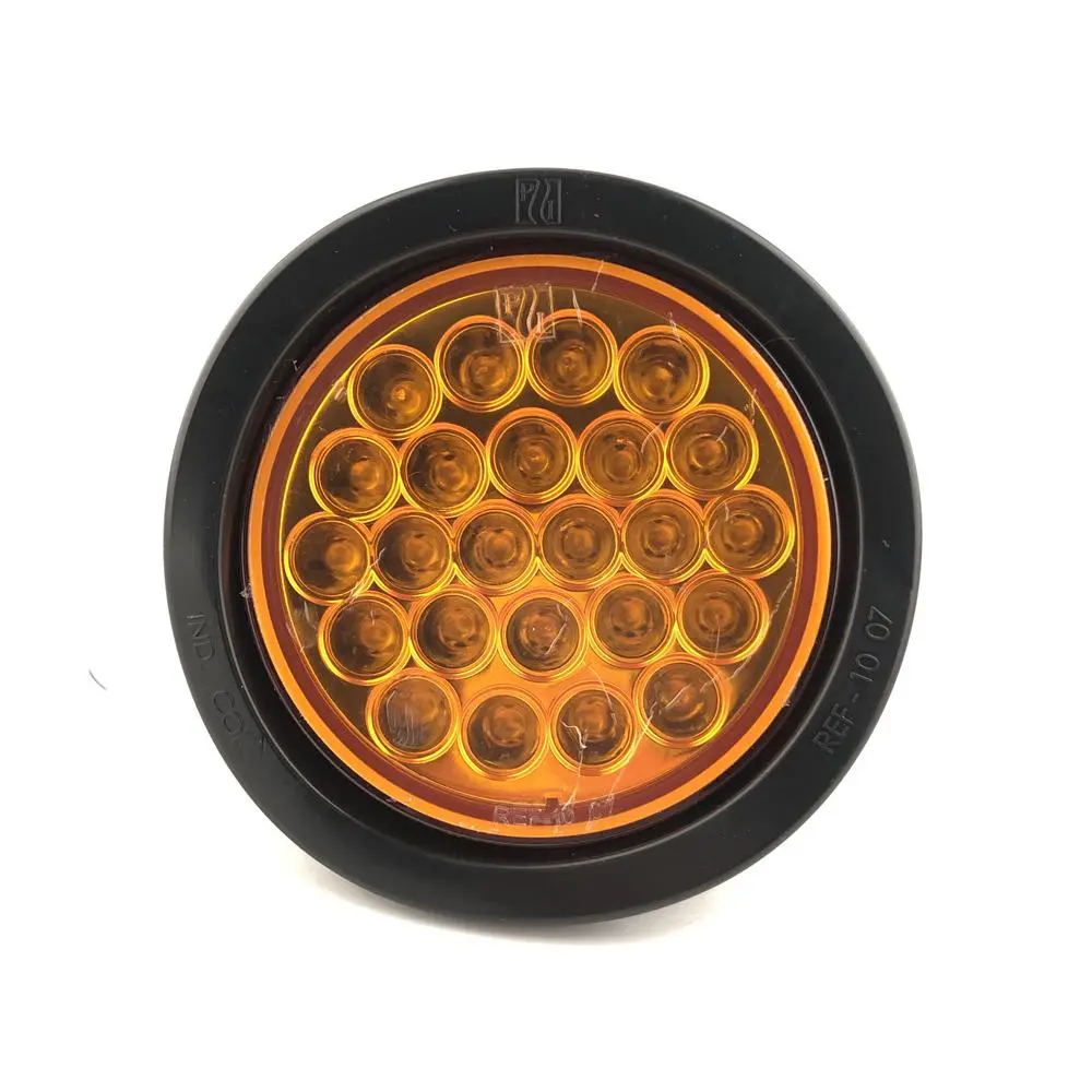 Faro Posterior 4" 24 Led Aro Jebe 12V 24V Ambar 1007E 1