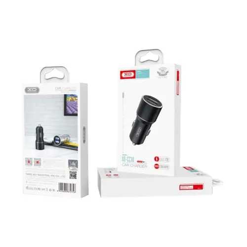 Cargador Celular Cigarrera Usb 2.0 Cable Micro V8 1M Xo-Tz09 Xo 1
