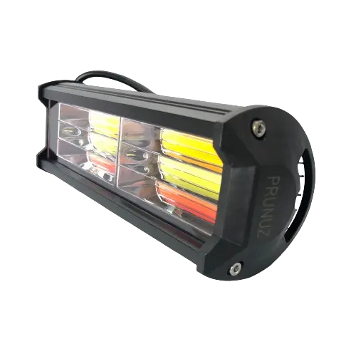 Faro Barra Led 9.5" (144W 9 -32V) Tricolor/Blanco, Ámbar, Rojo 1
