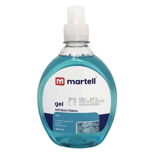 Alcohol En Gel Antibacterial Para Superficies 360 Ml 1