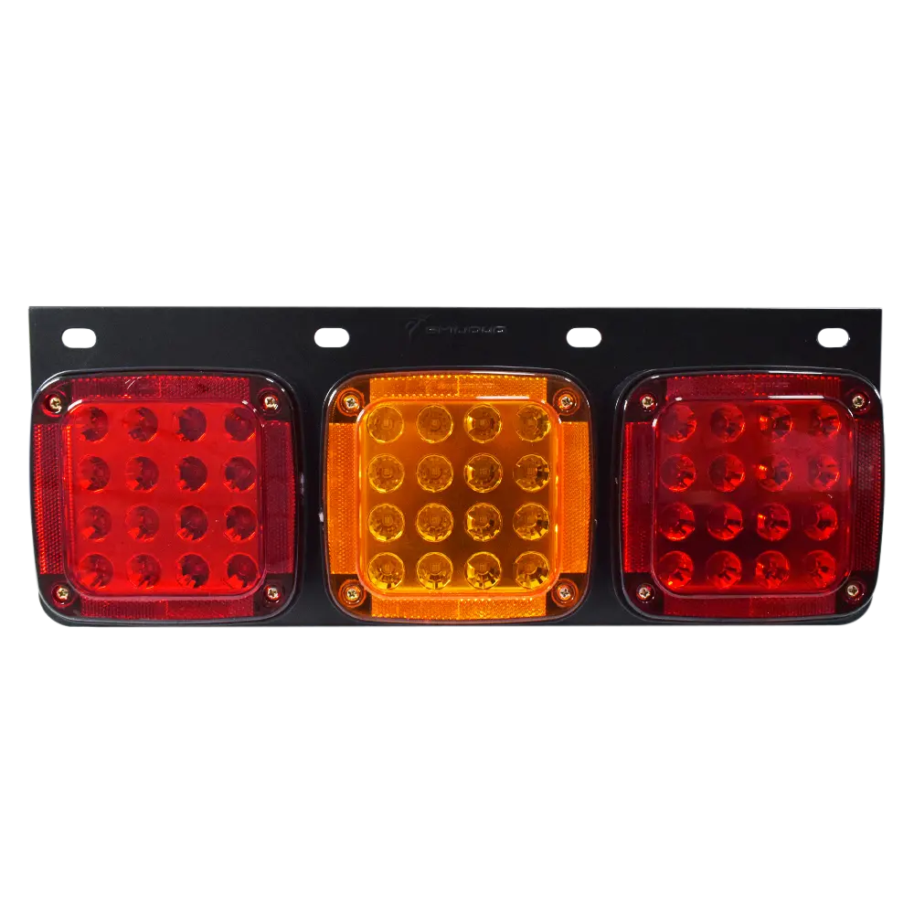 Faro Posterior Base Pvc Universal Luz Led Tricolor 12/24V Sd-2017 1