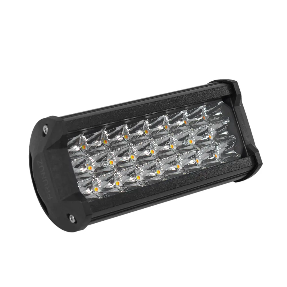 Faro De Trabajo Tipo Barra 24 Luz Led Dual + Flash 12V/36V 72W 1
