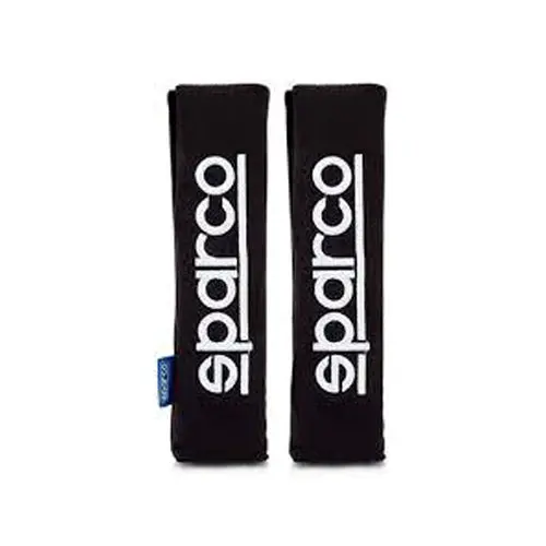 Protector De Cinturon 2 Piezas Color Negro Spc 1206Cb Sparco 1