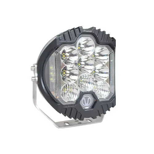 Faro De Trabajo Alta Potencia Pesado Neblinero Redondo 7" 8000 Lm 12-24V 90W Blanco Gpc 1