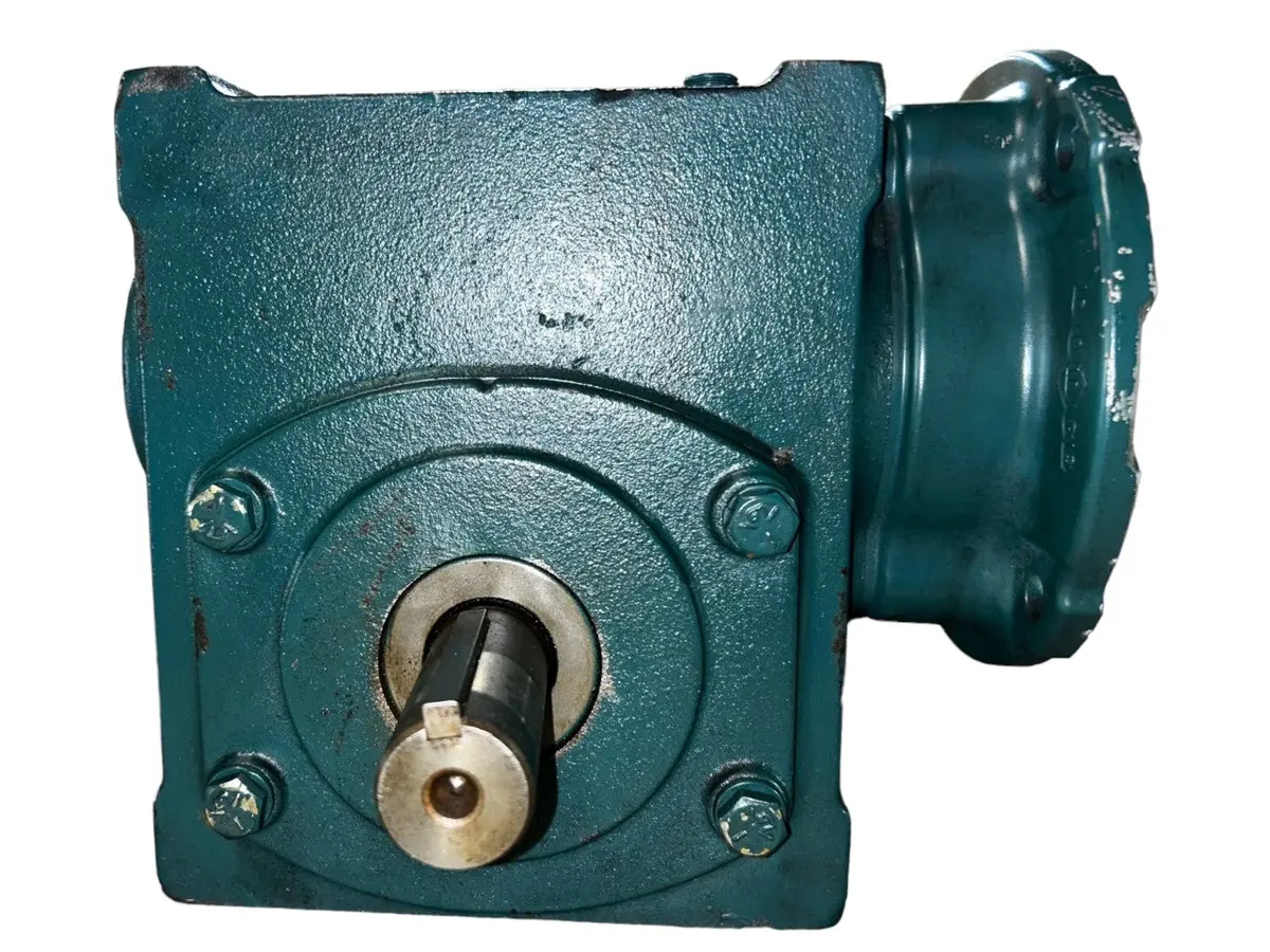 Dodge Tigear-2, 26Q10l56, Standard, Right Angle, Worm Gear, Speed Reducer, Quill Input, Left Solid A Output, 4.83 Hp, 10:1 Gear Ratio, 175 Rpm - New No Box 1