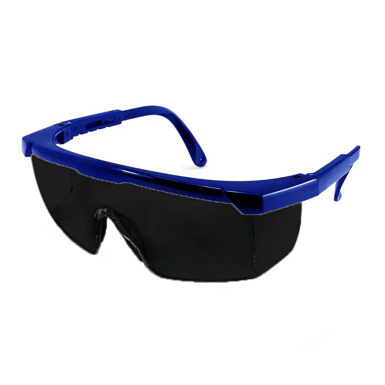 Lentes Antifog Oscuros Con Bisel Azul Lssp100af-Os Segpro 1