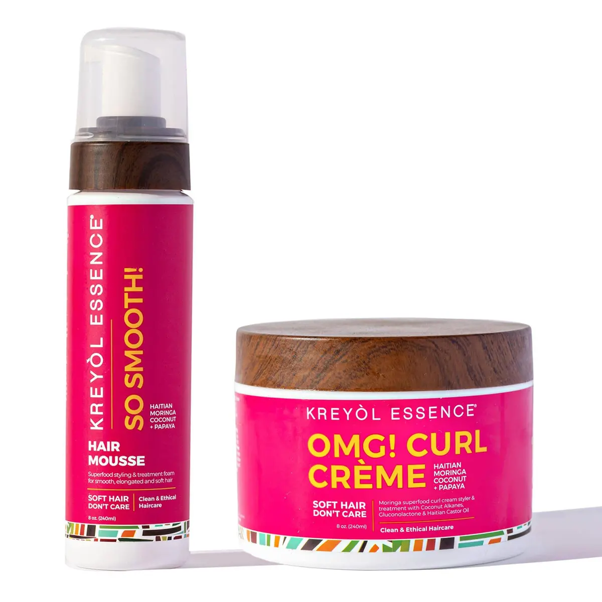Stylist-Approved Mousse + Curl Creme Treatment Duo 1
