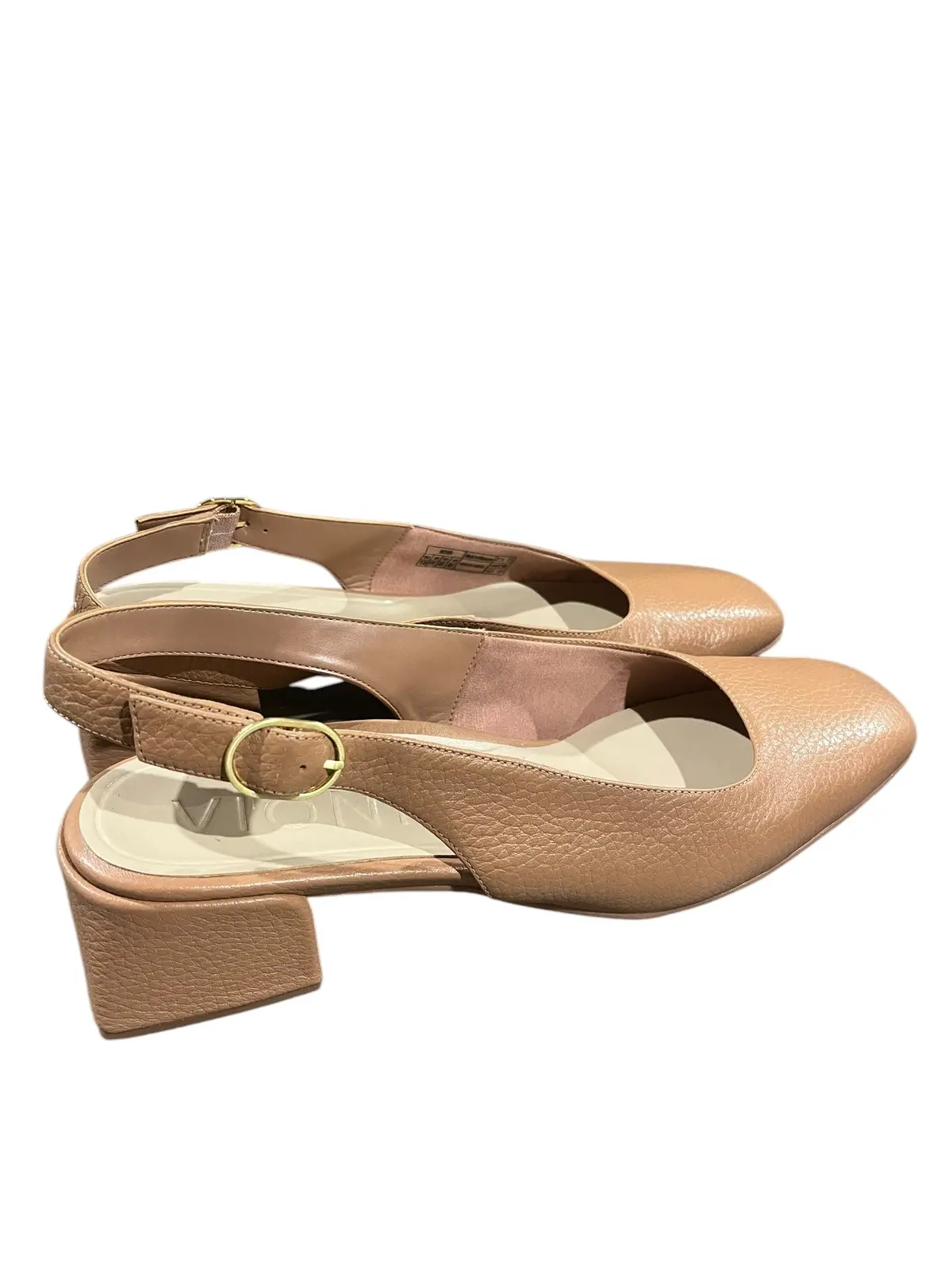 Vionic, Women's, Reyes, Slingback, Block Heel, Mocha Leather, Size 13 1