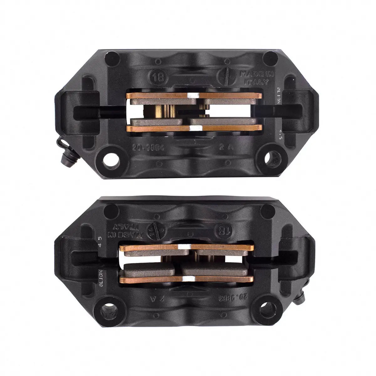 Brembo Monoblock M4 Caliper Set - 100Mm Spacing - Black 2