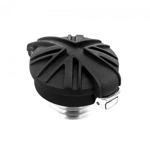 Motone Monza Gas Cap - Union Jack - Black 1