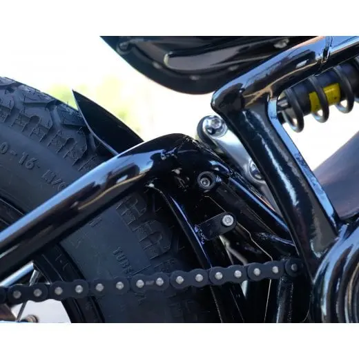 Motone Razor Short Rear Fender - Gloss Black - Triumph Bobber / Bobber Black 2
