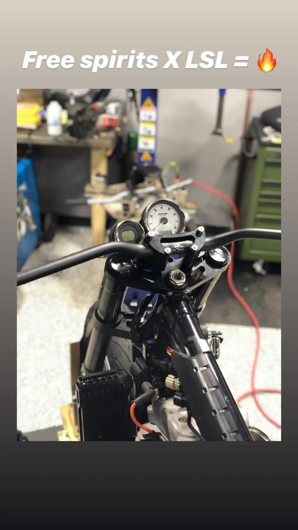 Free Spirits Oem Handlebar Risers - Harley Davidson Xr1200 / Xr1200x 2
