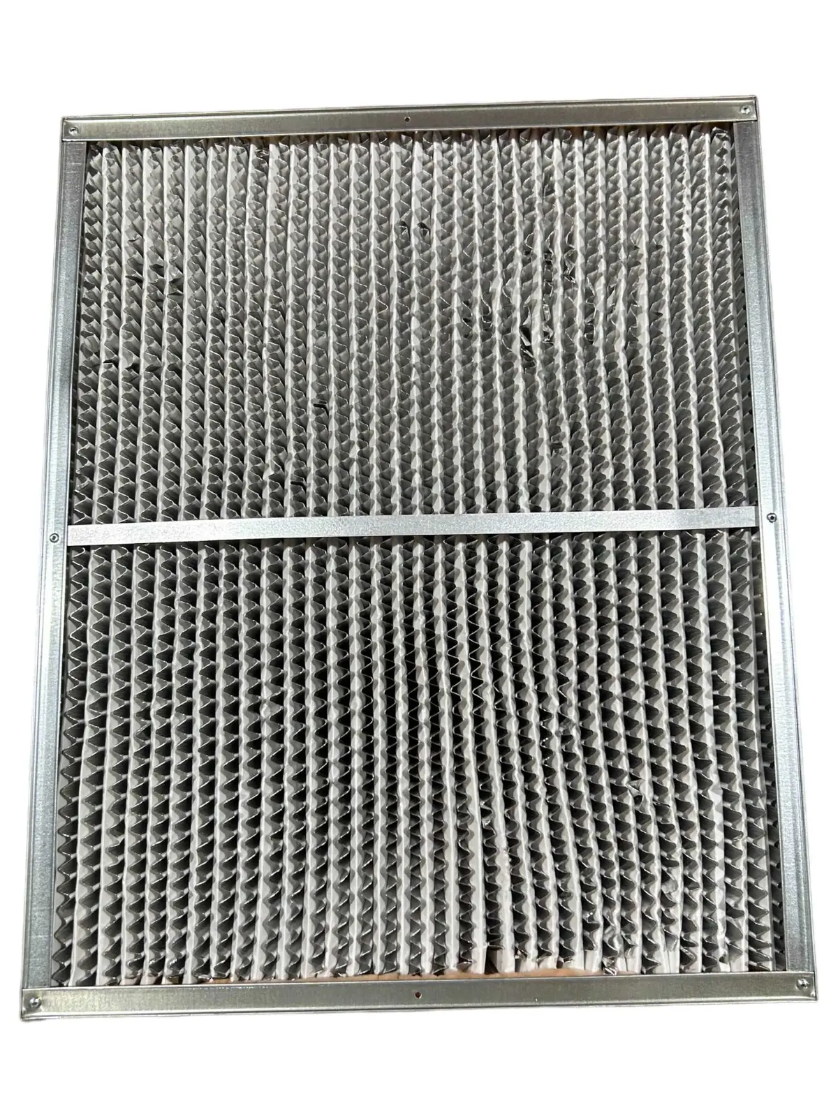 Air Handler, 2Ggx6, Cartridge Air Filter, 20X24x6 Nominal Filter Size, Microfiber, Steel, Single Header 1