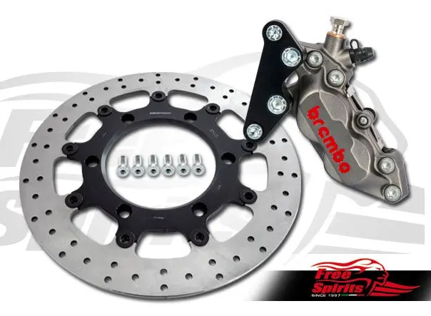 Free Spirits Brembo Front Brake Upgrade 04-15 Triumph Thruxton 2