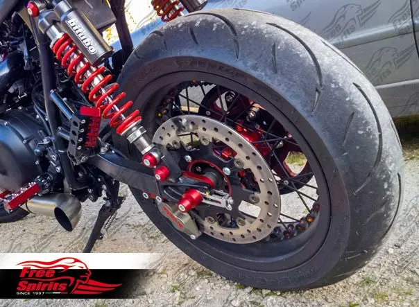 Free Spirits Brembo Rear Brake Upgrade 01-15 Triumph Bonneville, Thruxton And Scrambler 2