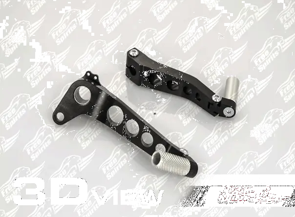 Free Spirits Folding Brake And Shift Levers - Triumph Scrambler 2006-2016 1