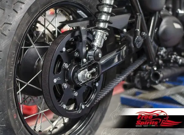 Free Spirits Belt Drive Conversion - Triumph Bonneville T120 2