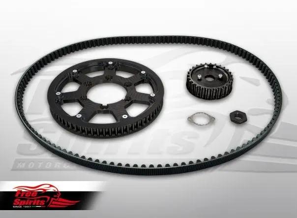 Free Spirits Belt Drive Conversion - Triumph Bonneville T120 1