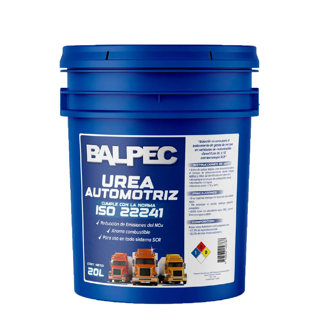 Urea Automotriz Adblue Balde 20 Litros Balpec 1