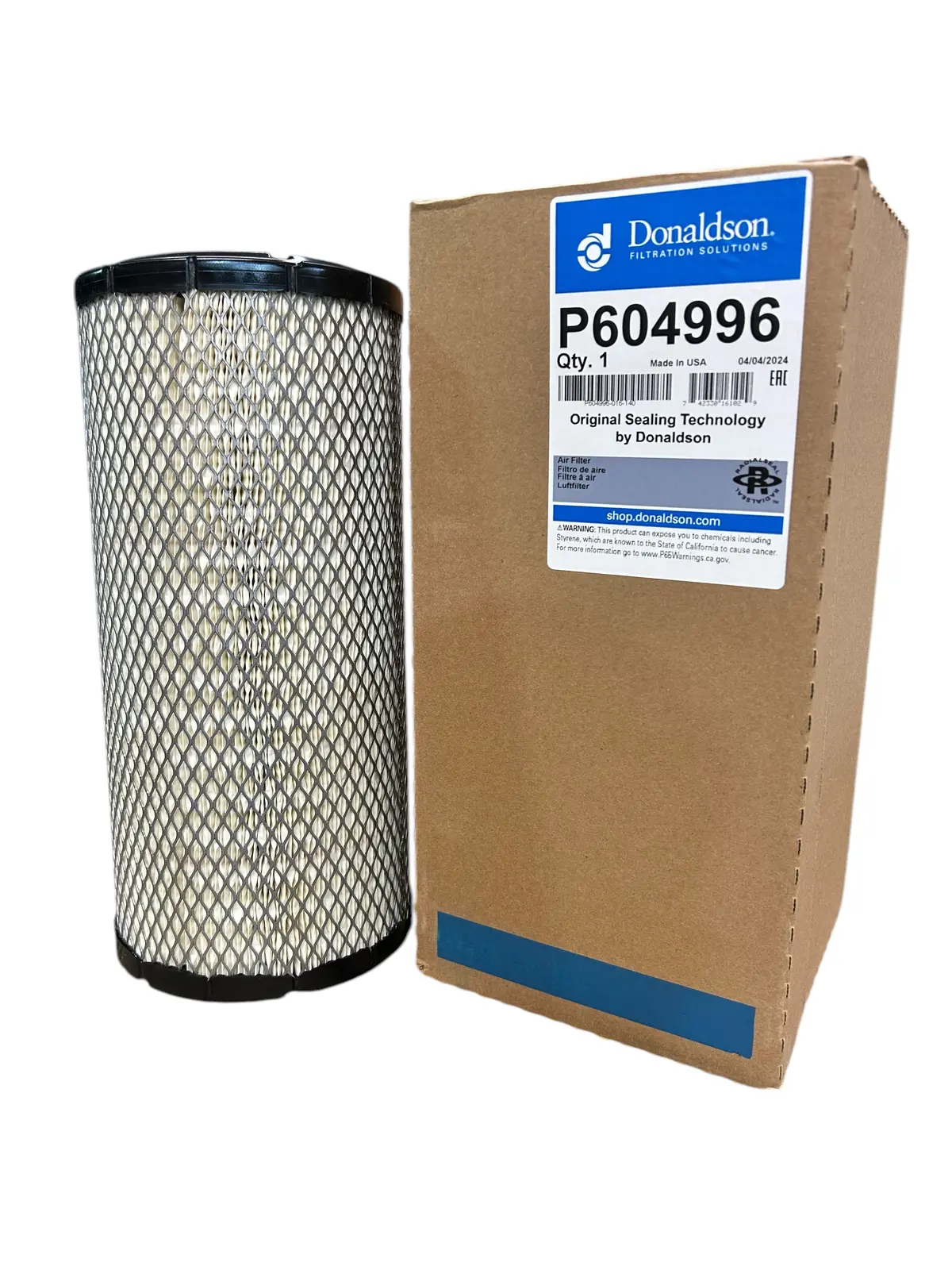 Donaldson, P604996, Primary, Air Filter 1