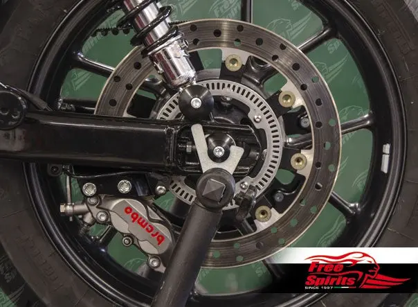 Free Spirits Rear Paddock Stand Bobbins T100 T120 Street Twin Street Cup Street Scrambler 2
