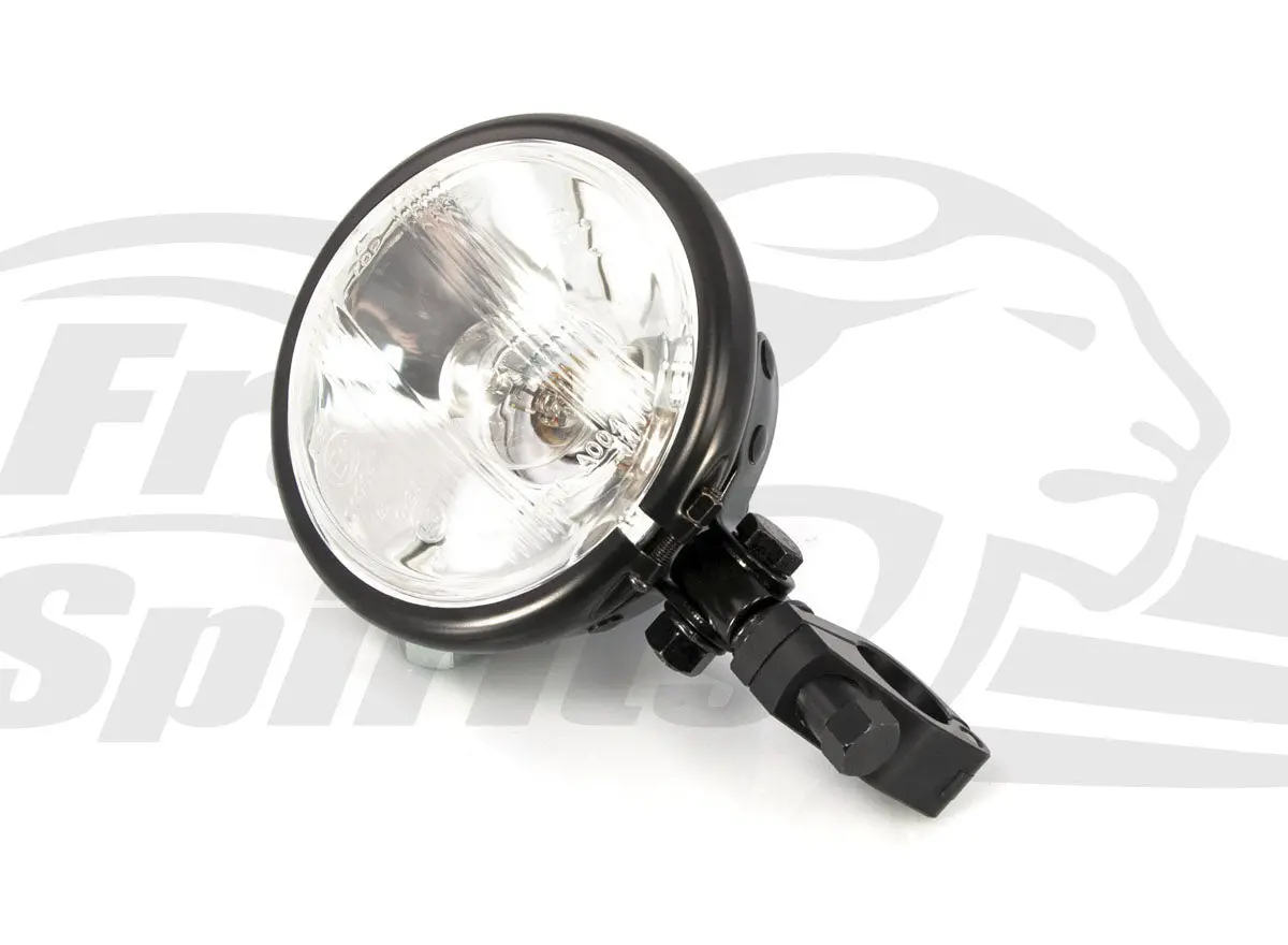 Free Spirits Crash Bar Mount Spot Light Kit For T100, T120, Street Twin, Street Cup, Street Scrambler, Bobber, Speedmaster 1