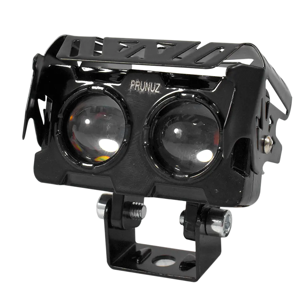 Faro De Trabajo 2 Luz Led Lupas 30W Dual Blanco Y Amarillo Prunuz 1