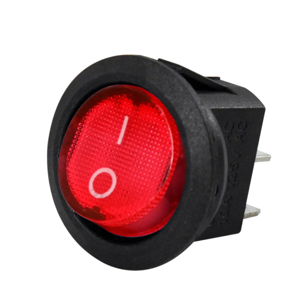 Switch Interruptor Ovalado Chico 2 Patas On-Off 1