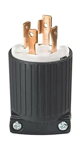 Cooper Wiring L1430p Ground Locking Plug, 4 Wire - New In Original Packaging 1