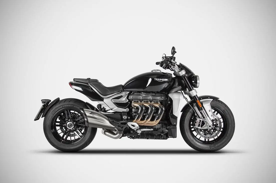 Zard Slip Ons - 2020+ Triumph Rocket 1