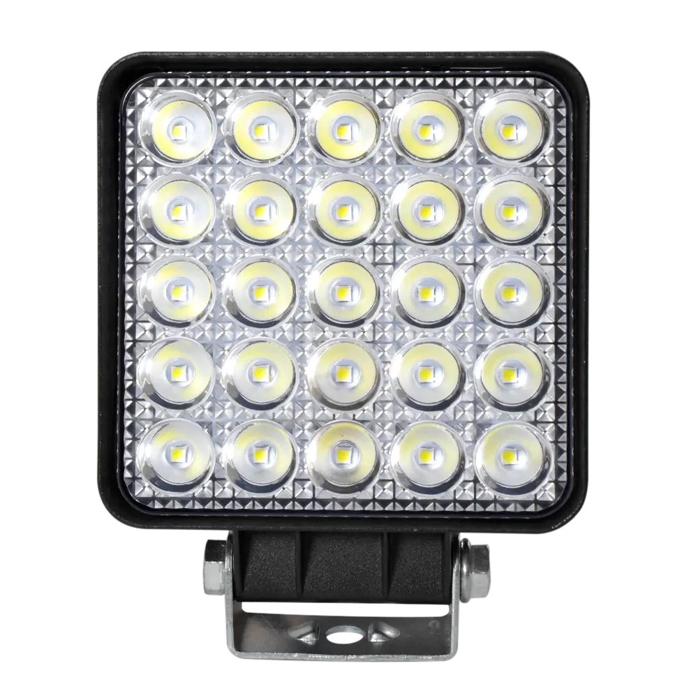 Faro De Trabajo Cuadrado 25 Led Blanco 1
