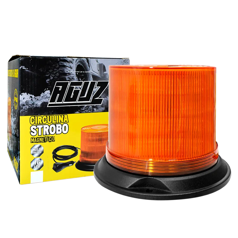 Circulina Strobo Ámbar 2-48V 8 Flash 125 Mm Ip66 Aguz 1