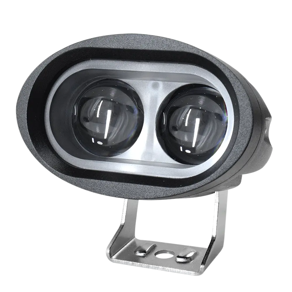Faro Montacarga Azul Luz Advertencia Cuadrado 10-80V Ip66 Gpc 1