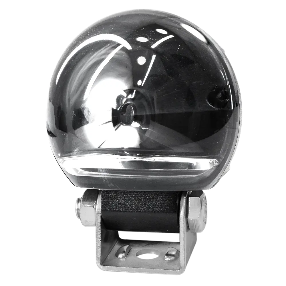 Faro Montacarga Rojo Luz Advertencia 180° Redondo 10-80V Ip66 Gpc 1