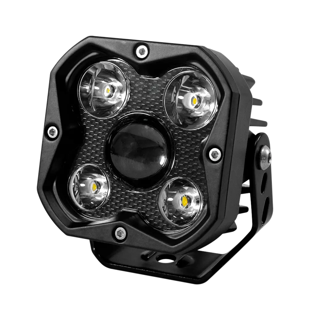 Faro De Trabajo Cubo 4 Luz Led Blanco Gpc 1