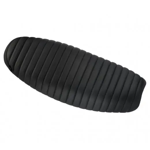 Motone The Viper- Low Profile Skinny Ribbed Seat - Black - 2016+ Triumph Classics 1