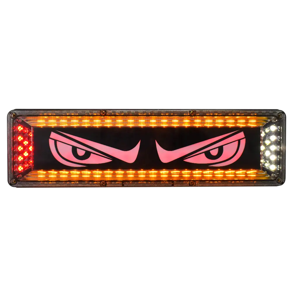 Faro Posterior Modelo Devil’S Eyes Tricolor 12V/24V Hb 1