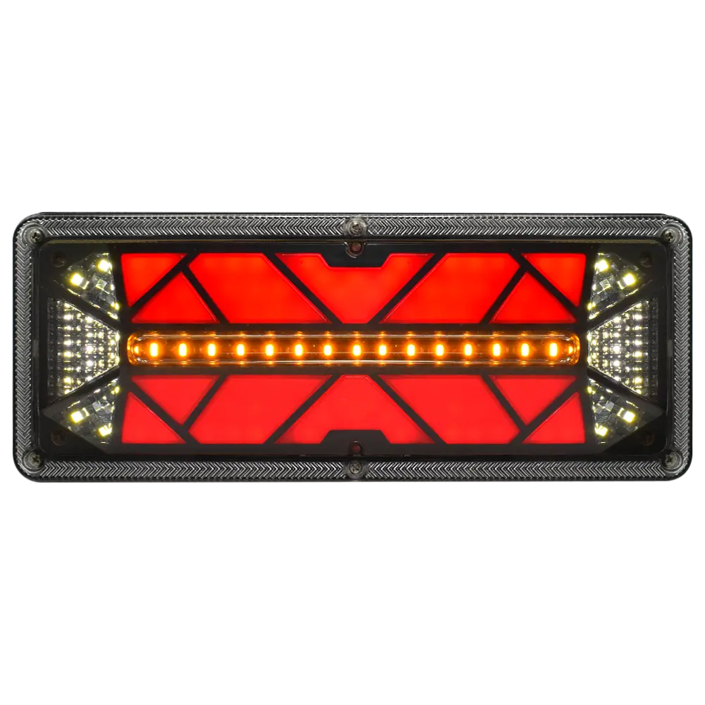 Faro Posterior Modelo Rombos R=L Tricolor 12V/24V Hb 1
