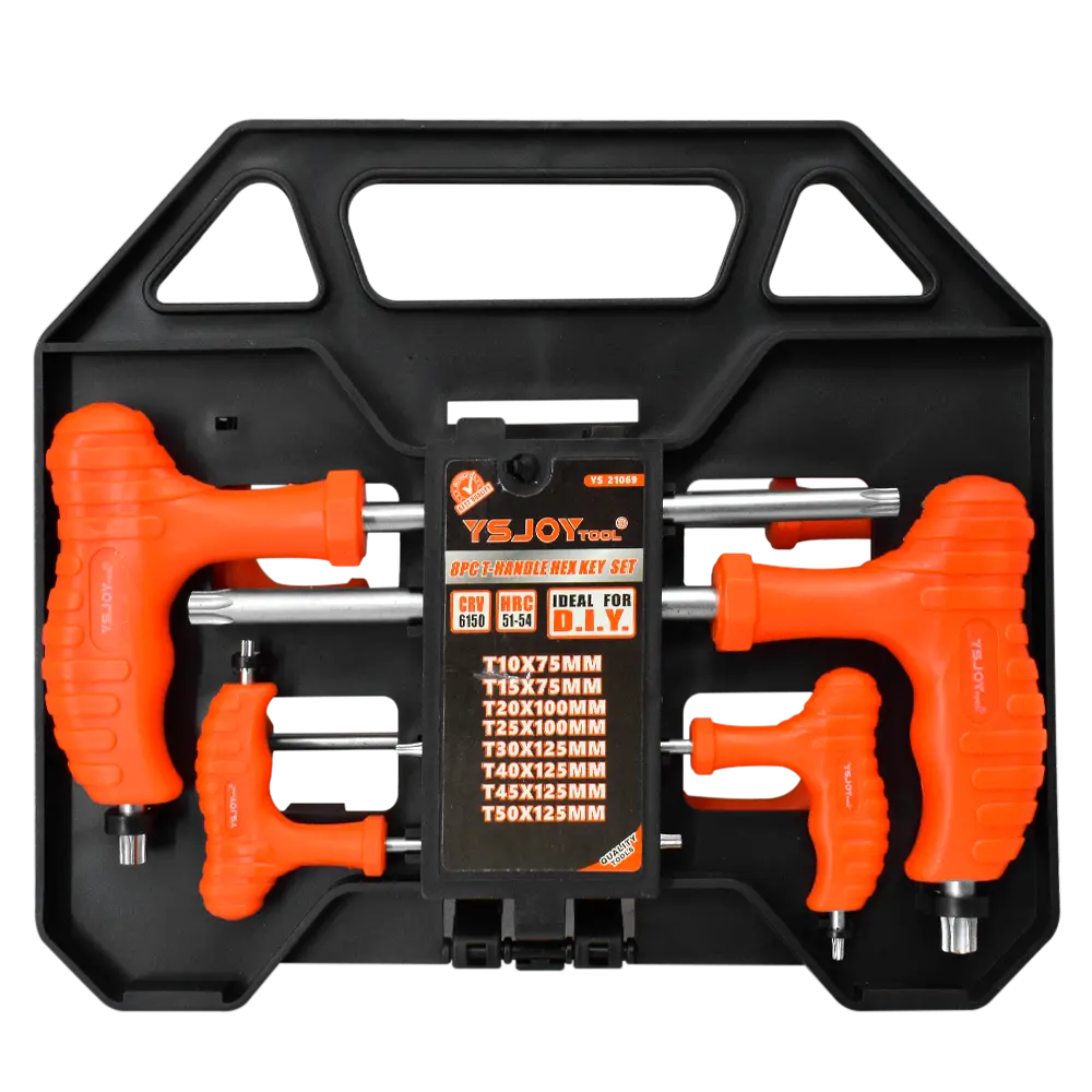 Juego De Llaves Torx Con Mango Ergonomico 8 Piezas 1